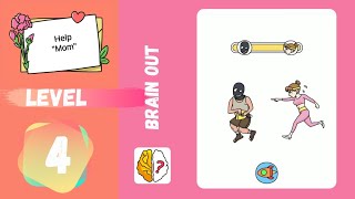 Brain Out : Challenge Help Mom Level - 4 || Walkthrough Solution || #shorts