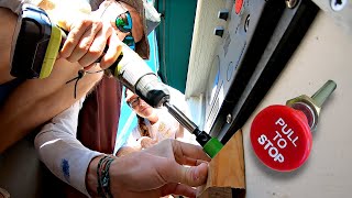 An Unorthodox Engine STOP Cable Installation | Sailboat Story 219