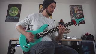 Jay Marrero - Kiesel Custom  'Vanquish' 7-string guitar Test