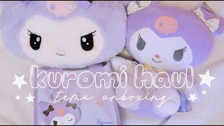 💜 kuromi haul - temu/miniso unboxing