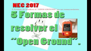 5 Formas de resolver el "Open Ground" en un tomacorriente. Cable de tierra no existente.#openground