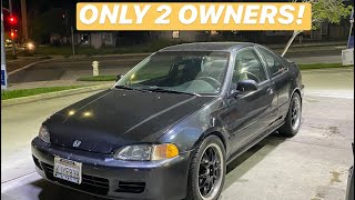 Picking Up A CLEAN 1995 Honda Civic EJ2