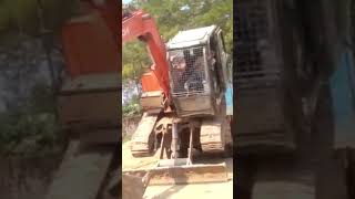 JCB loading by Truck