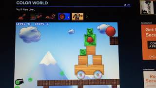 Color World bonus levels 41-50 walkthrough