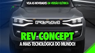 RAM REV | O conceito de caminhonete que vai revolucionar o mercado e o design dos elétricos