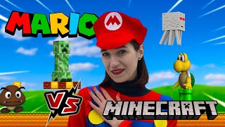 Minecraft vs Mario short