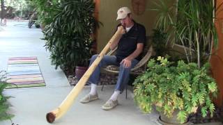 "Rift In Time" Oak Didgeridoo by James Felgar