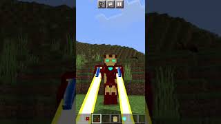 Minecraft pe iron man Addon 🔥 #minecraft #minecraftmods #ironman