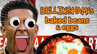 Jude Bellingham can't resist his favorite food - Baked Beans & Eggs | FOODball #001