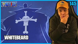 🔰 WHITEBEARD - NEW KING OF PIRATES? 🔰 | One Piece - Episode 145 | Reaction