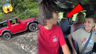 mahindra thar off roading| Thar में कोन घूस गया🧐