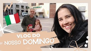 Domingo em família / feira de rua/ almoço  - Vida na Itália 🇮🇹