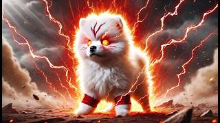 🔥 Super Saiyan Dog’s Epic Rescue: An Unstoppable Force! ⚡🐾dog ai, ai stories,ai dog story, dog cute