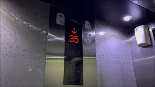 5x Mitsubishi Main Elevators @ Escape Tower, Za'abeel, Dubai, UAE