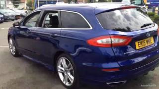 FORD MONDEO TITANIUM BLUE 2015