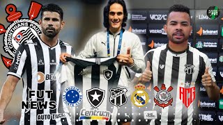 CAVANI aceita negociar com BOTAFOGO, DENTINHO no CEARÁ, DIEGO COSTA quer jogar no CORINTHIANS e +