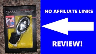 Black Series Adjustable Headlamp Review