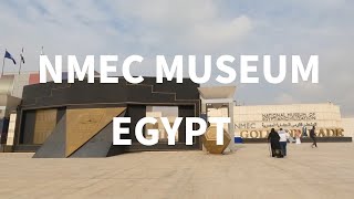 4K Egyptian Museum--NMEC  Walking  Tour with no copyright music