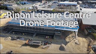 Ripon Leisure Centre drone footage - April 2021