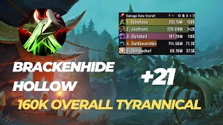 Brackenhide hollow +21 Assassination rogue 160k overall draognflight 10.1.7 season 2