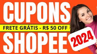 🟠 Cupom Shopee agosto 2024 (atualizado) | Cupom frete grátis, cupom primeira compra e outros