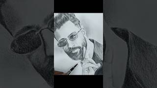 PORTRAIT DRAWING : VICKY KOUSHAL 💝 #face #pencildrawing #shorts #viralvideo