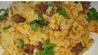 Receita fácil de ARROZ CARRETEIRO | fica muito gostoso