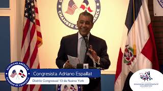 Congressman Adriano Espaillat at DAchamber Dominican Independence Celebration 2024