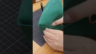 Have you ever bought leather handmade bags?handmade #leathercraft #leatherbag #handmadebag #diy