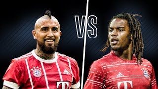 Renato Sanches vs Arturo Vidal - Best Tackles, Goals & Skills | 2017 HD