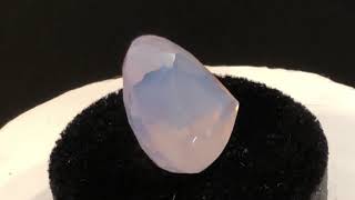 32.87 ct 22.2x20.5 mm VS Pear Natural Unheated Lavender Amethyst, Brazil