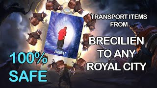 Safe and Free Transport from Brecilien to any Royal City - Money Making - Albion Online