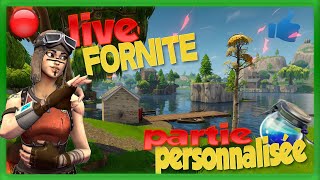 LIVE  FORTNITE PARTIE PERSO FIGHT MINI JEUX / recharge classé