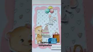 🎬Tarjeta de cumpleaños con sellos digitales