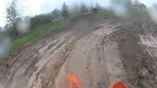 RonnyC and Farley racing at Farley Farms MX Track