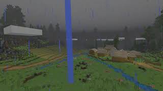 Minecraft | Sleep | Study | Relax | #156 | Rain Sounds