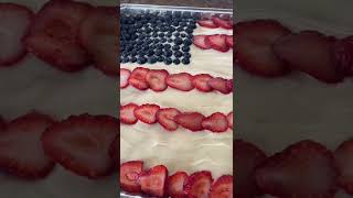 Vegan 4th of July Goodies!🇺🇸🎆🍓🫐✨| Berry & Vanilla American Flag Cake and Pasta Salad!