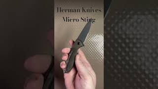 Herman Knives Micro Sting #youtubeshorts #shorts #youtubeshort #short