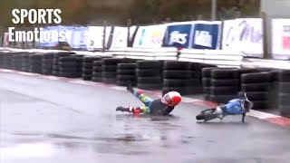 CHUTES d'ENFANTS en MOTOS de course MotoGP. IMPRESSIONNANT !