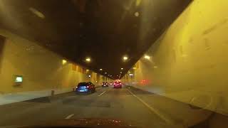 Elbtunnel Hamburg driving 2024 - 4K