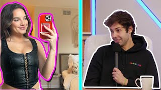 Natalie asks David Dobrik if he Prefers the Old Natalie