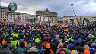 Berlin - Bauernprotest Kundgebung 15.01.2024