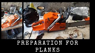 Chainsaw Milling - Saw Preparation