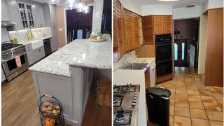 Home Makeover: Before & After Of Our Fixer-Upper Home 🏡 #inspiration