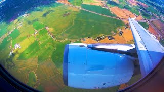 FULL DEPARTURE: Onboard Aer Lingus A320 (Amazing View!) | Boarding, Pushback, Taxi, Takeoff | DUBLIN