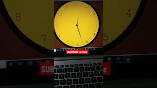 Make Digital Watch Project Using Python| Python Projects For Beginners |Subscribe For Code| #shorts