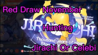 Red Draw November Celebi or Jirachi.? ( Pocket Incoming )