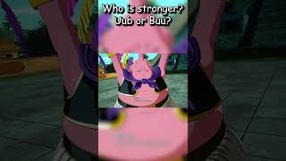 WHO IS STRONGER UUB OR BUU IN DRAGONBALL SPARKING ZERO! #shorts #dragonball