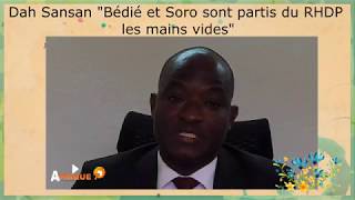 Dah Sansan Tilkouété "Bédié et Soro sont partis mains vides"