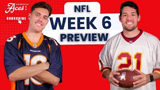 🏈 Aces NFL Show: Week 6 Preview!